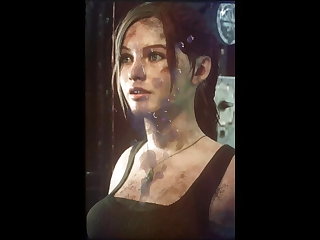 Hieronta Claire Redfield (Resident Evil) Cum Tribute Request