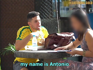 Brazilski Brazilian Bubble Butt Teen Gets Picked Up From The Street