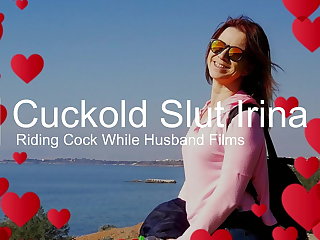 Greco Greek Cuckold Slut Irina - Riding Cock As Husband Films